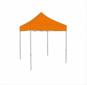 VOUWTENT ALUMINIUM FRAME MET DAKZEIL - 4X4M - POLYESTER