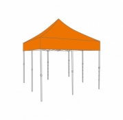 VOUWTENT ALUMINIUM FRAME MET DAKZEIL - 5X5M - POLYESTER